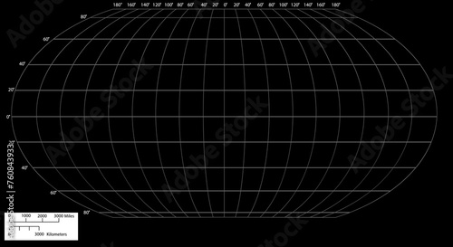 Wireframe Globe, icon