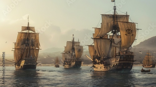 Historical pirate ships recreated