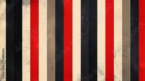 Black, White, and Red Striped Wallpaper