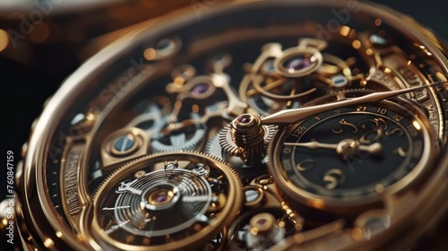 Luxury watches and their intricate mechanisms