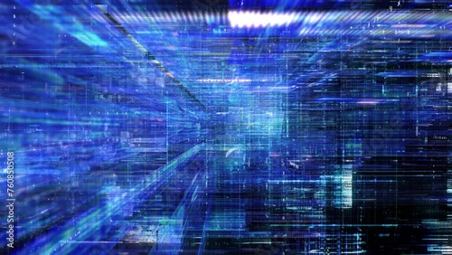Data Science Hi-Tech Background