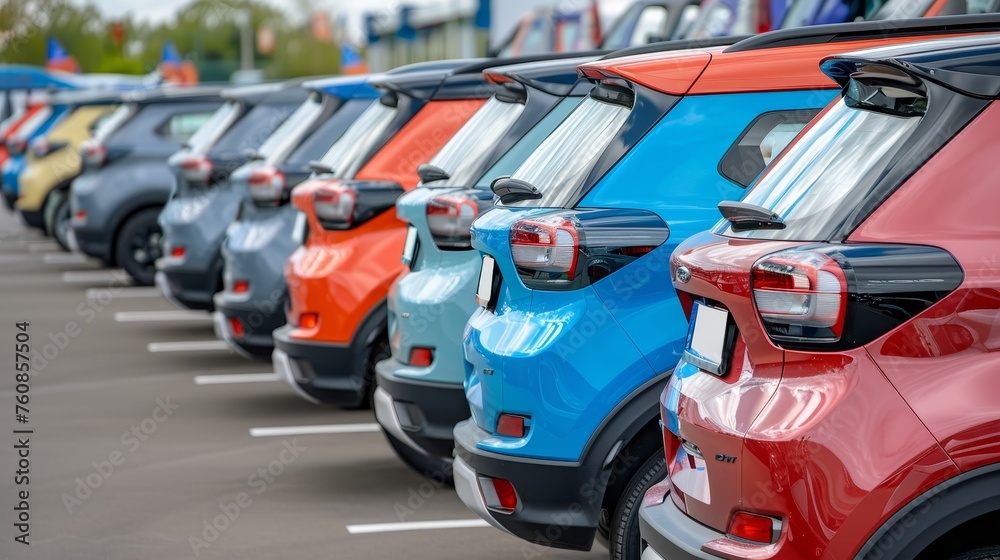 Quality pre owned vehicles displayed in a row for sale at respected used car dealership