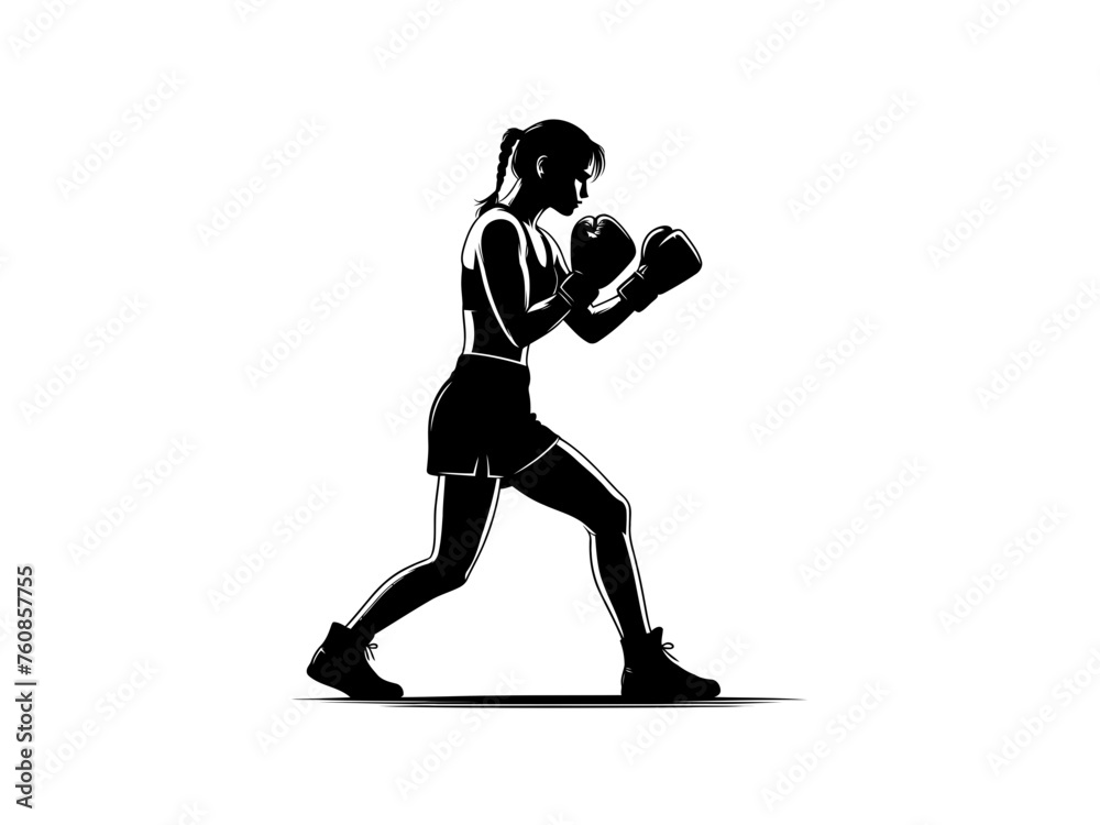 Dynamic Boxing: Boxing Vector Illustration for Athletic Designs and Powerful Imagery Dynamic Boxing: Boxing Vector Illustration for Athletic Designs and Powerful Imagery