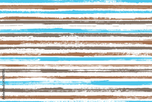 Pain handdrawn parallel lines vector seamless pattern. Simple candy wrap  swe...