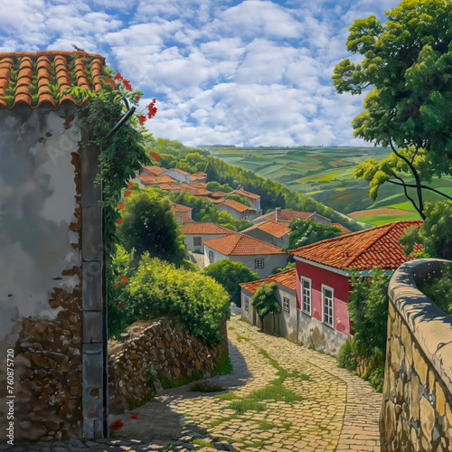 village in the village of portugal
