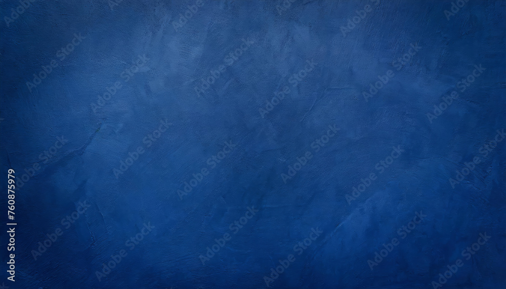 Fototapeta premium A blue texture background, blue plaster wall, with light spots of light, as a background, template, banner or page.