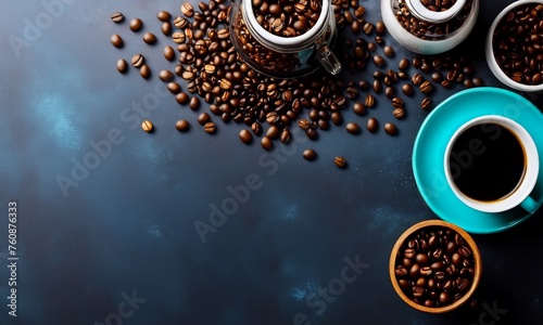 cup coffee beans, hot coffee, espresso coffee cup with beans, coffee bean background
