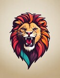 lion illustration, lion head vector, lion head logo, lion logo, lion logo vector, lion mock up, lion head mock up, horse, animal, vector, illustration, cartoon, pony, running, farm, stallion, silhouet