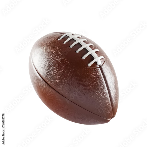 american football ball isolated on transparent background © Belho Med