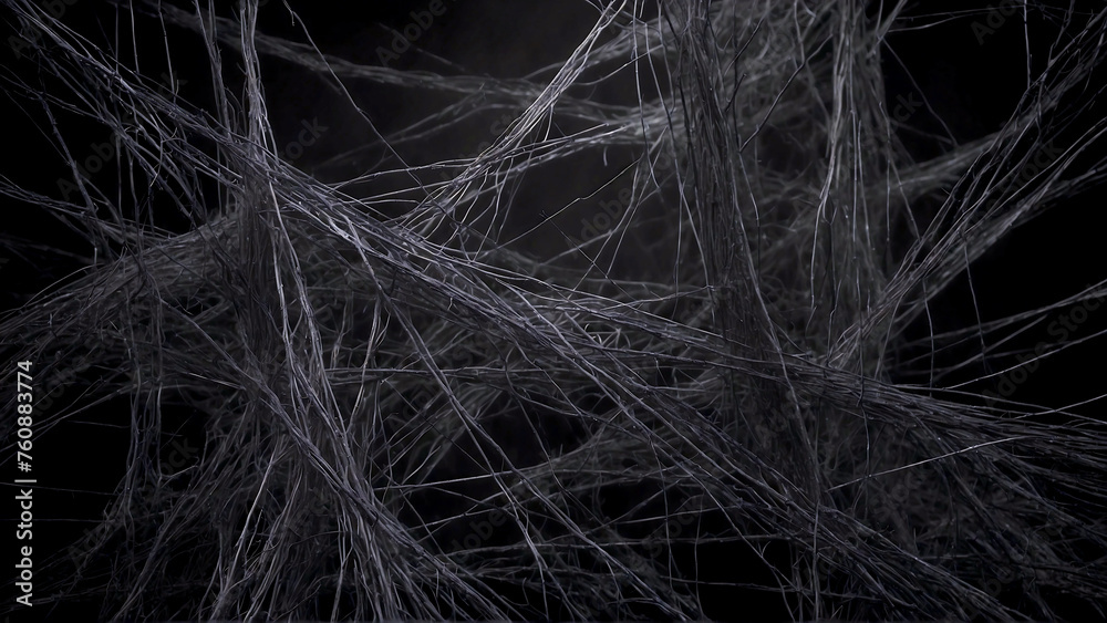 Mysterious Silken Threads Weaving Darkness into Light Mysterious Silken Threads Weaving Darkness into Light
