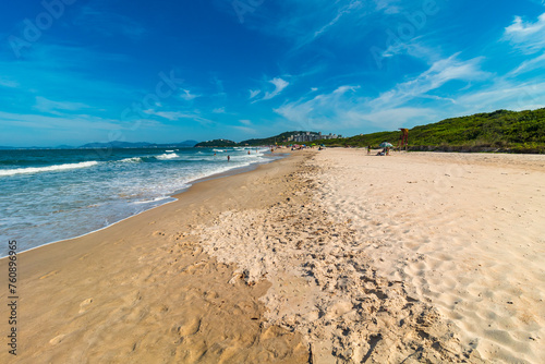 areia da Praia Grande Caravelas Governador Celso Ramos Santa Catarina Brasil photo