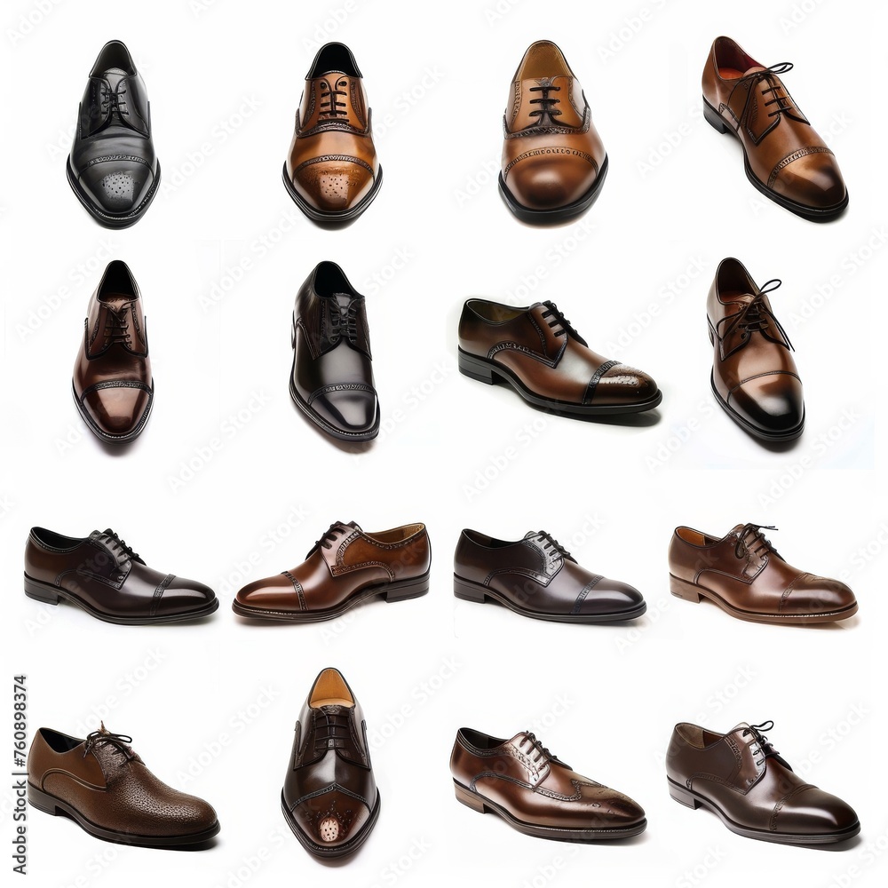 shoes shoes boots isolated on white background set shoes shoes boots isolated on white background set