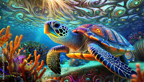 tortue marine © David Bleja