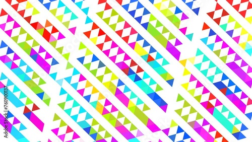 Background rainbow triangle. Modern abstract art design with liquid shapes with overlay effect. Templates for celebration, ads, branding, banner, cover, label, poster, sales