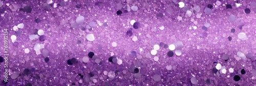Violet Glitter Confetti Background