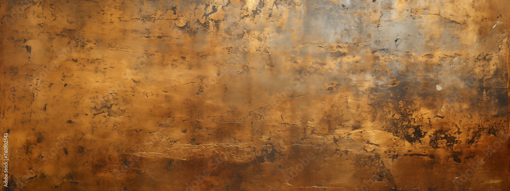Rustic Copper Texture Grunge Background