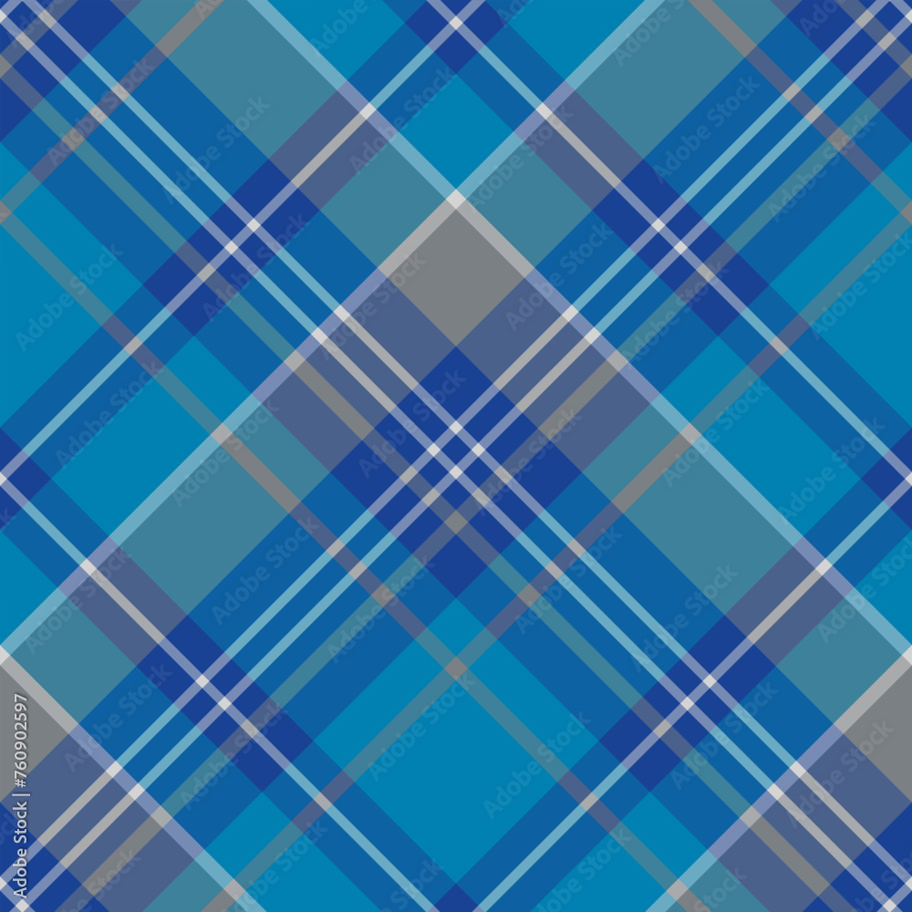 Seamless pattern in comfortable blue and gray for plaid, fabric, textile, clothes, tablecloth and other things. Vector image. 2 Seamless pattern in comfortable blue and gray for plaid, fabric, textile, clothes, tablecloth and other things. Vector image. 2