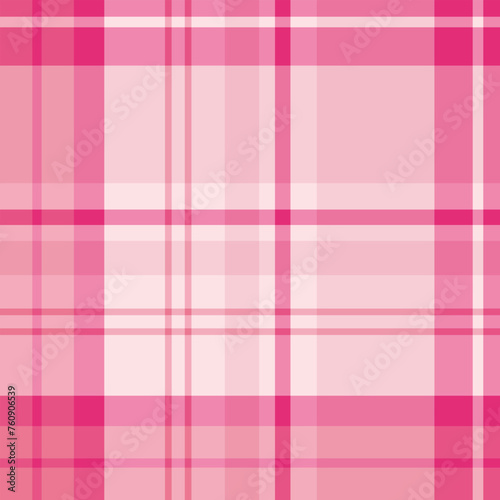 Seamless pattern in comfortable bright pink for plaid, fabric, textile, clothes, tablecloth and other things. Vector image.