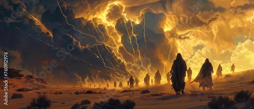 Seths Storm Conjurers  Seth trains a select group of mortals to wield the power of desert storms challenging them to master chaos for the sake of balance. photo