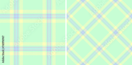 Fabric textile pattern of background texture check with a vector plaid tartan seamless.