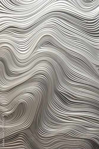 Abstract Grayscale Rippling Texture Background
