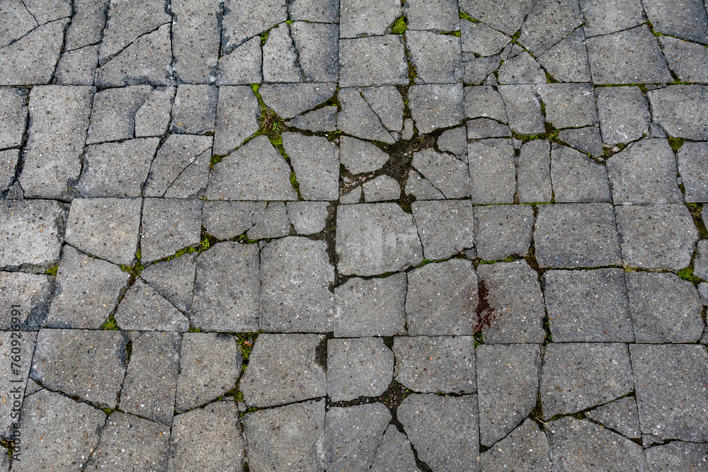 Obraz premium Maroder Pflasterstein Bodenbelag