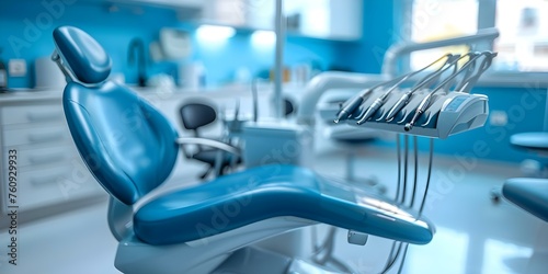 State-of-the-Art Dental Implant Procedure: Modern Dental Office. Concept Dental Implant, Modern Dental Office, Tooth Replacement, Oral Surgery, Advanced Dentistry
