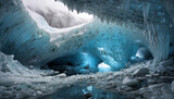 the beauty of the ice cave