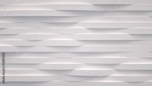 Stripes on the surface. Bright, milky wave abstract background.