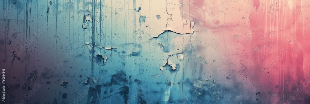Abstract image with pink and blue color palette Abstract image with pink and blue color palette
