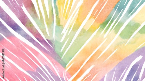 Watercolor vector colorful abstract background Perfect for background design. Generative AI. V3