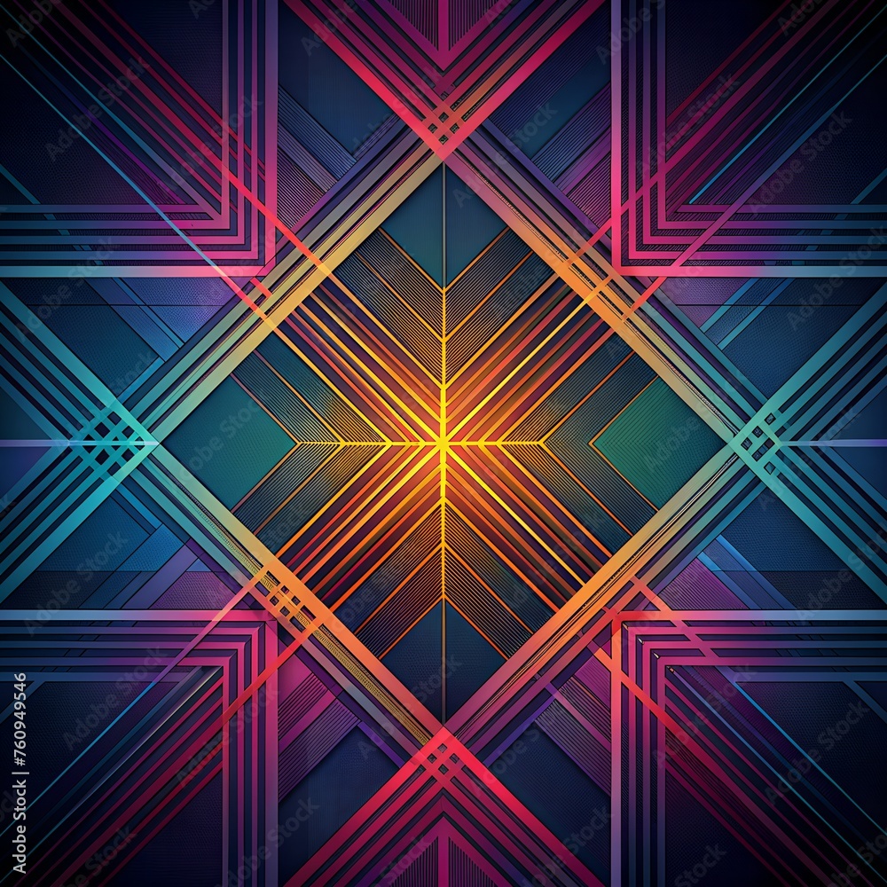 Fototapeta premium abstract background with glowing lines