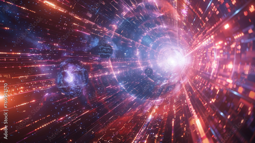 Orbital megastructure harnesses gas giant's energy with AI, electromagnetic harvesters, holographic command centers, and luminescent pathways. Orbital megastructure harnesses gas giant's energy with AI, electromagnetic harvesters, holographic command centers, and luminescent pathways.