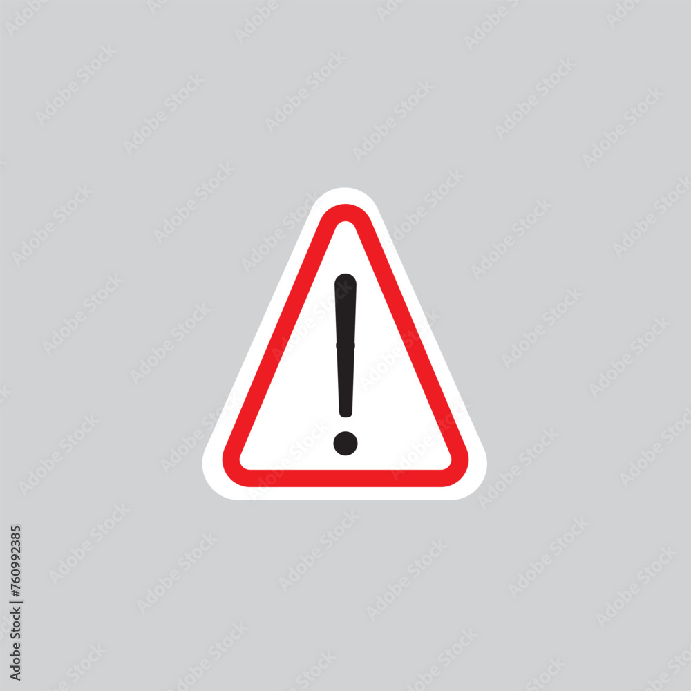 warning triangle sign. Warning icon. The attention icon. Danger symbol. Flat Vector illustration warning triangle sign. Warning icon. The attention icon. Danger symbol. Flat Vector illustration
