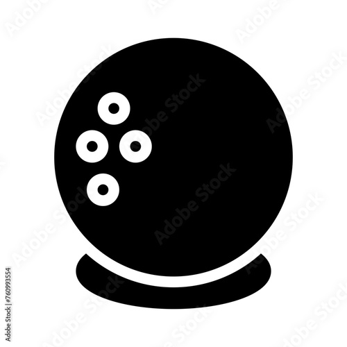 golf glyph icon