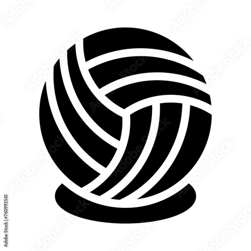 volleyball glyph icon