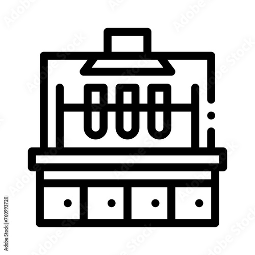 fume hood line icon