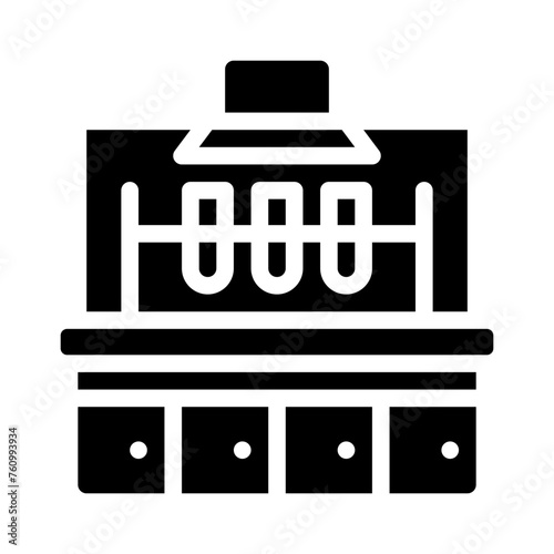 fume hood glyph icon