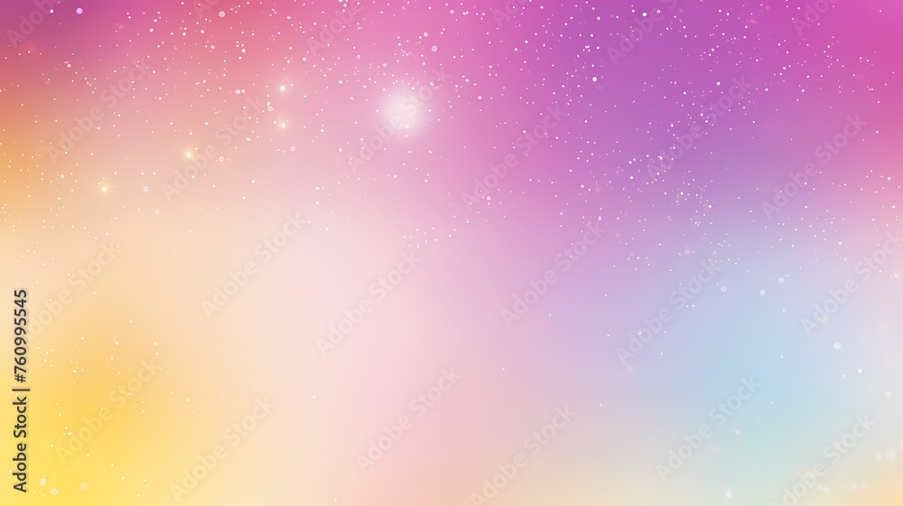 Soft rainbow colored bokeh background