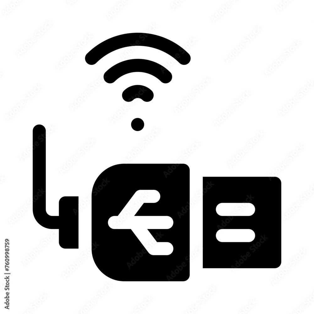 usb glyph icon