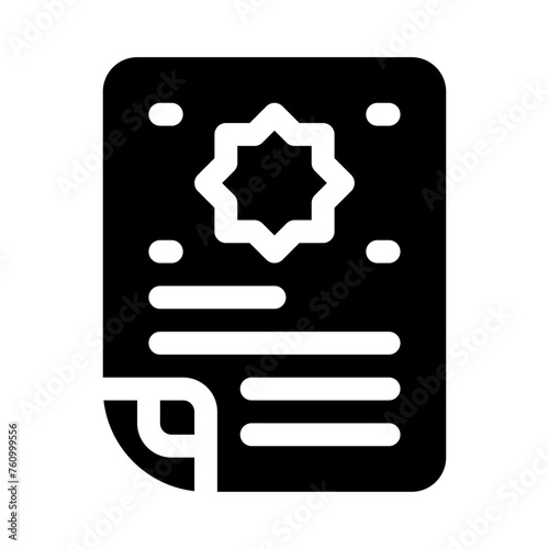 sermon glyph icon
