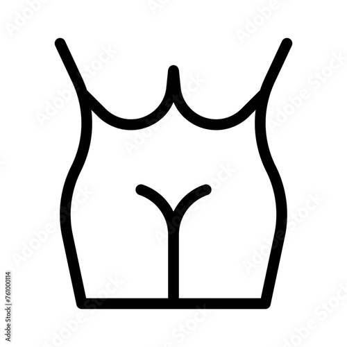 vagina line icon