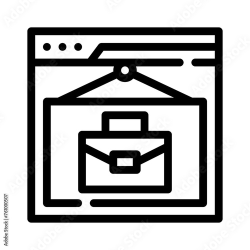 hiring line icon
