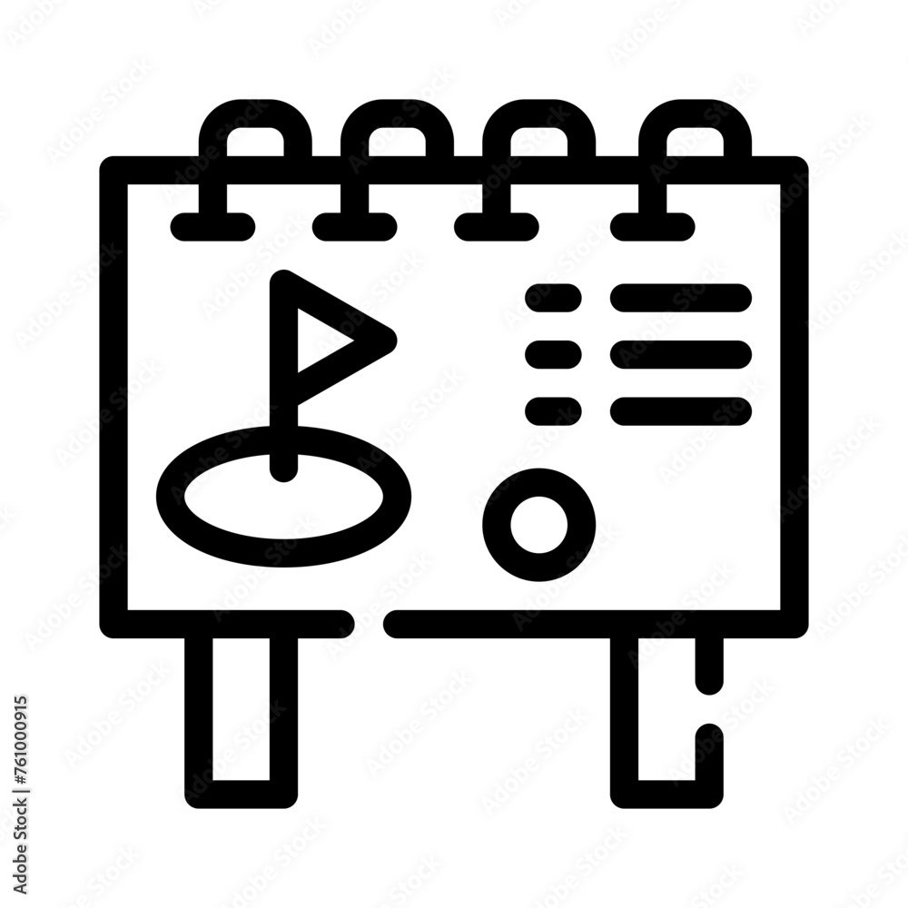 bilboard line icon bilboard line icon