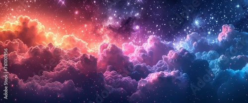 galaxy outer space starry sky purple red abstract star pattern futuristic , Desktop Wallpaper Backgrounds, Background HD For Designer