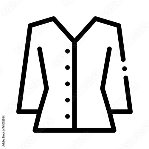 blouse line icon