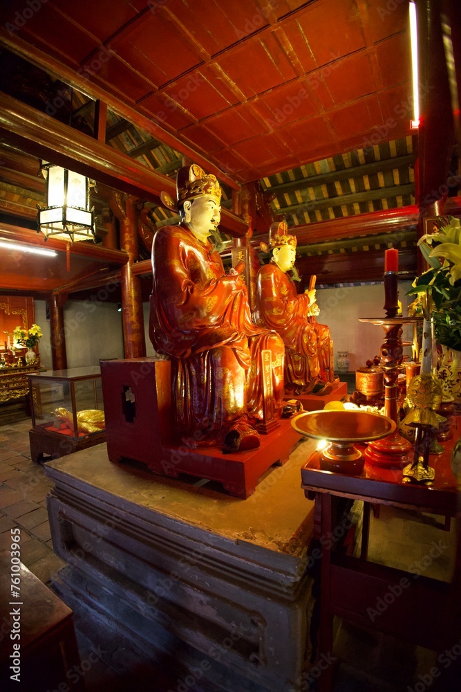 Fototapeta premium temple of literature Hanoi Vietnam