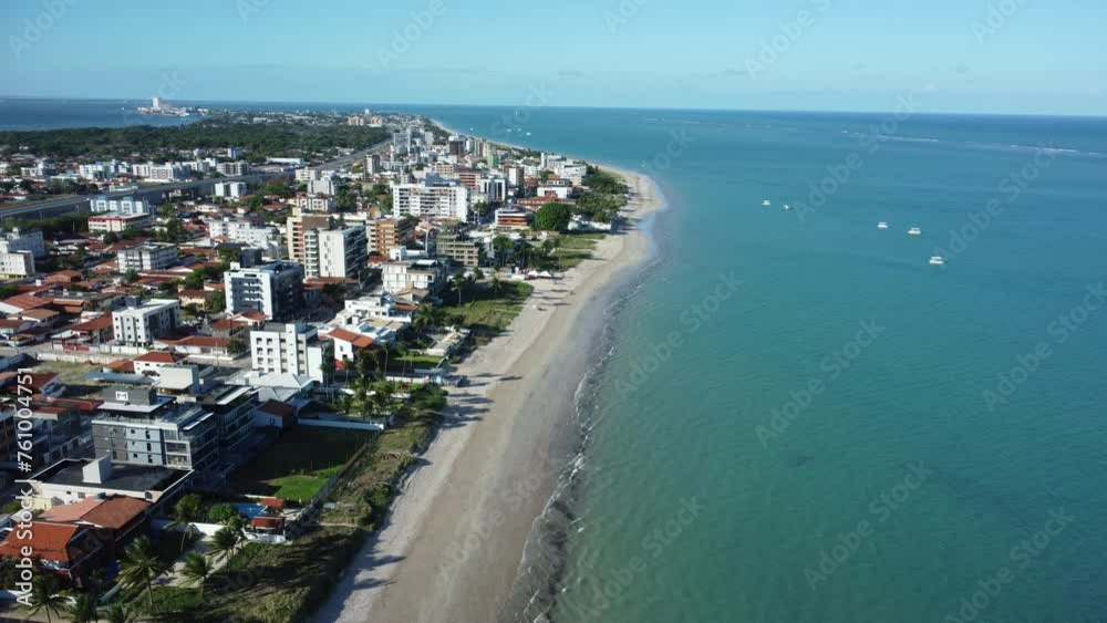 Imagens aéreas da cidade de Cabedelo, praia de Formosa e Camboinha, drone Imagens aéreas da cidade de Cabedelo, praia de Formosa e Camboinha, drone
