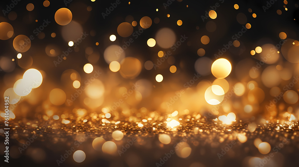 Natural bokeh and golden bokeh lights background Natural bokeh and golden bokeh lights background