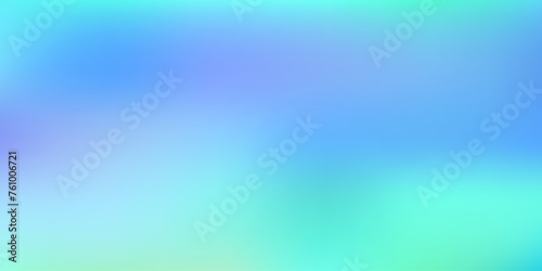 Vibrant calm vector wavy turquoise and teal blue mesh gradient background. Abstract bright digital green watercolor water landscape for technology business banner design, clear sky concept
